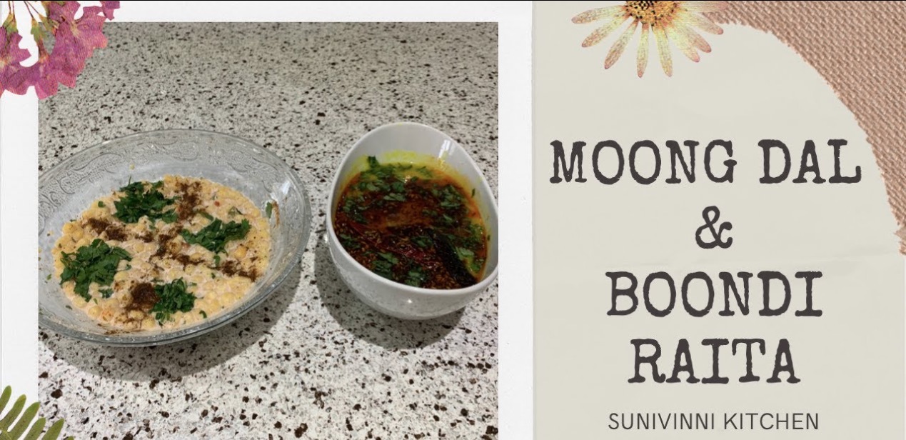 Instant Pot Moong Dal & Boondi Raita